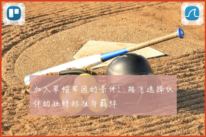 加入草帽军团的条件：路飞选择伙伴的独特标准与羁绊